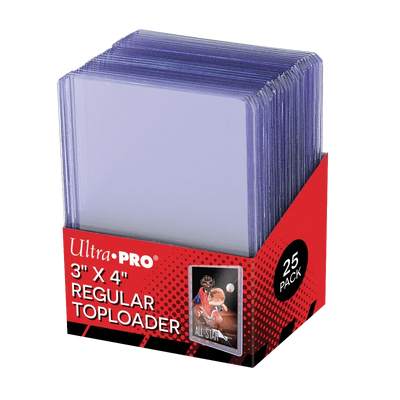 Ultra Pro 3" x 4" Regular Toploader (25ct)