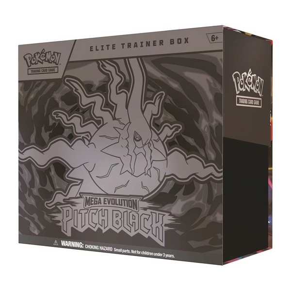 Pre-order Pokemon Mega Evolution Pitch Black ME05 Elite Trainer Box (ETB) - ENGLISH