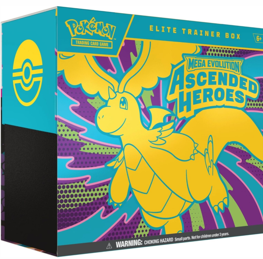エリートトレーナーボックス Ascended Heroes 英語版 ETB Pokemon Ascending Heroes Elite Trainer Box (ETB) - ENGLISH