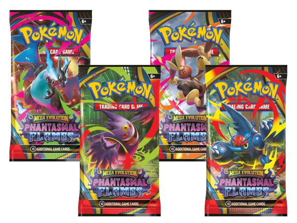 Mega Phantasmal Flames Booster single blister - English