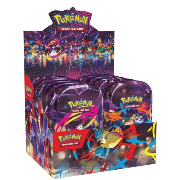 Mega evolutions Mini Tin Display - English