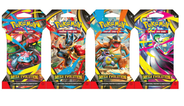 Mega Evolutions Booster sleeved - English