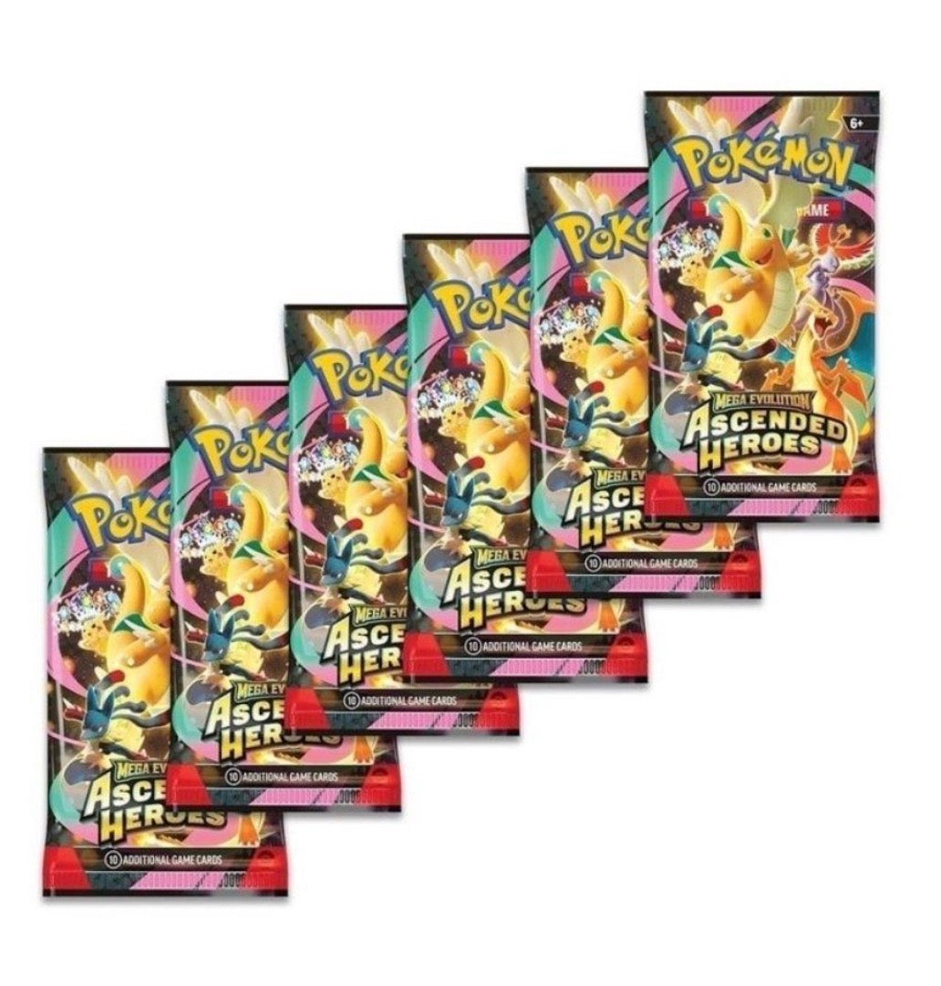 Pokemon Mega Evolution Ascended Heroes Booster - ENGLISH – PokeReaves