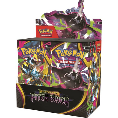 PRE-ORDER Pokémon ME05 Pitch Black Booster Display
- ENGLISH
