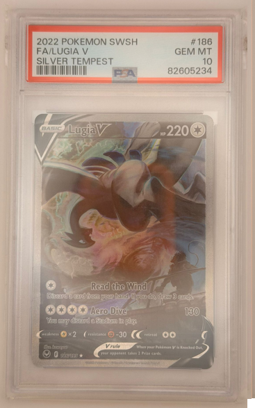 Pokemon Silver Tempest - Lugia V PSA 10