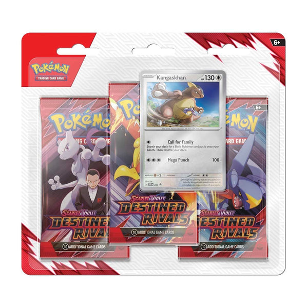 Destined Rivals 3 Booster Packs RANDOM Promo Card - ENGLISH