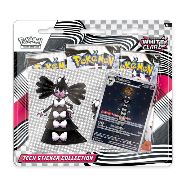 White Flare Tech Sticker Collection CASE SEALED - ENGLISH