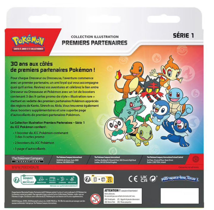 Pokémon First Partner Illustration Collection Series 1 - ENGLISH ...