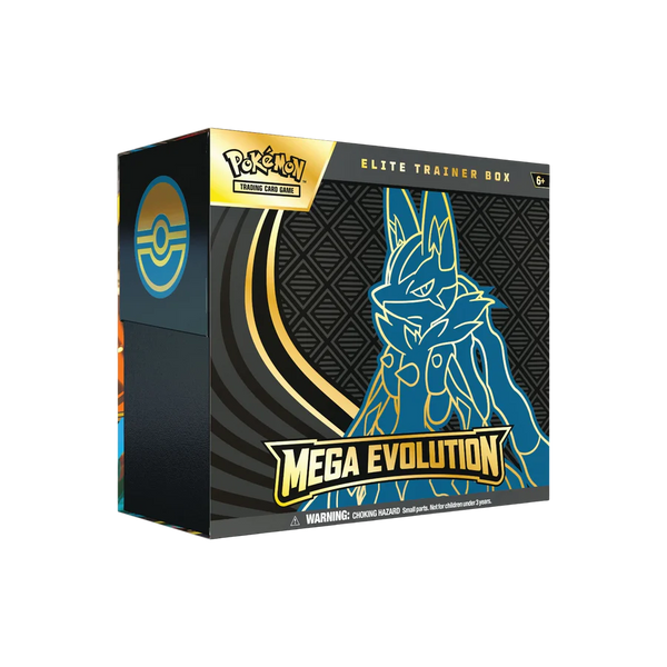 PRE-ORDER Mega Evolution Pokémon Elite Trainer Box (Mega Lucario) - ENGLISH