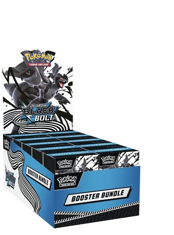 Black Bolt Booster Bundle SEALED Display (10 bundles) - ENGLISH