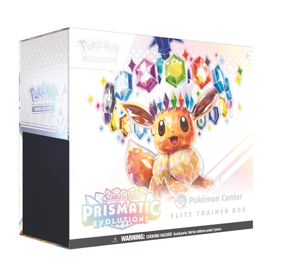 Prismatic Evolutions Pokemon Center Elite Trainer Box (Exclusive)