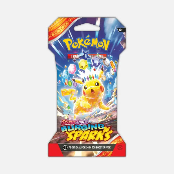 Surging Sparks Pokemon Sleeved booster - ENGLISH